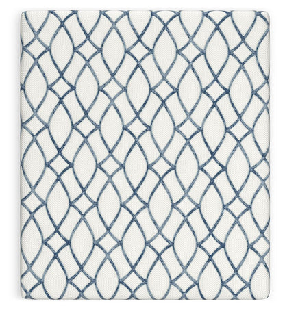 Colchón Chime Elite 2.0 de 12 pulgadas - California King - Blanco / Azul