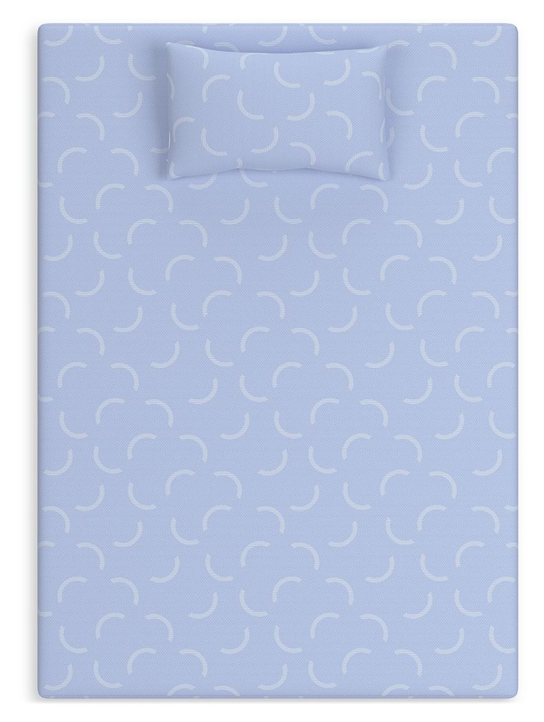 Ikidz Ocean - Colchón y almohada (juego de 2)