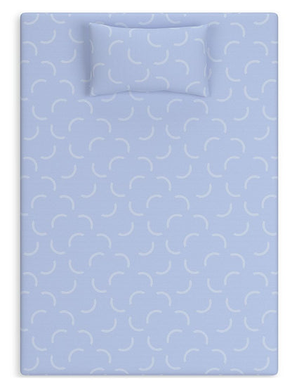 Ikidz Ocean - Colchón y almohada (juego de 2)